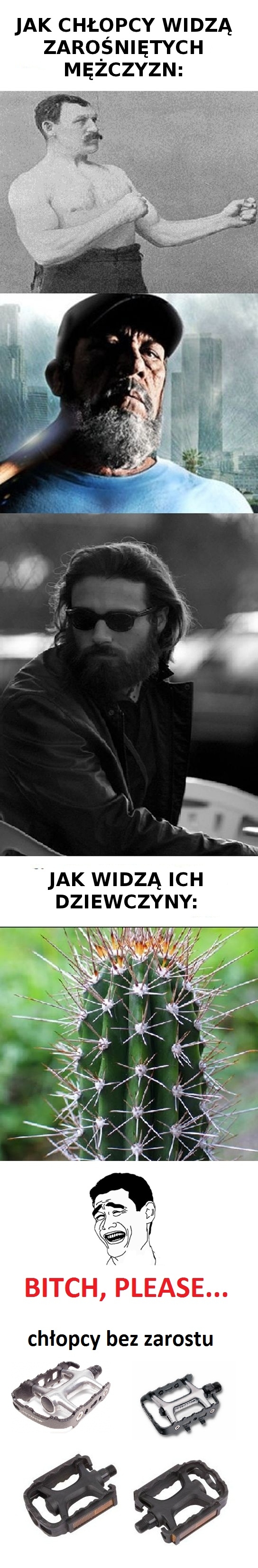bez zarostu?