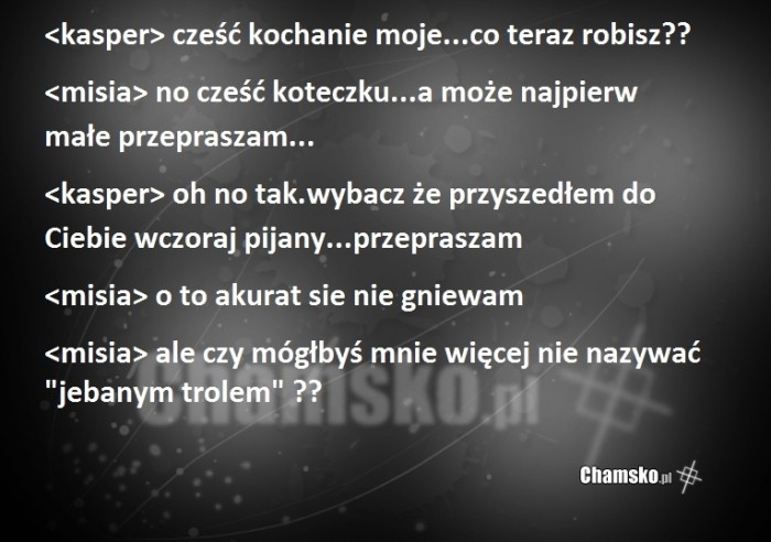 Mi?o?? ci wszystko wybaczy !