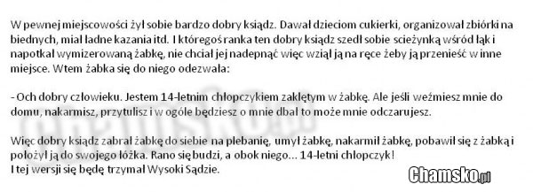Bajka o dobrym ksi?dzu
