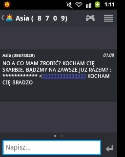 Lans na pisanie z nieznajom?