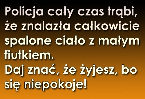 Policja znalazła ciało