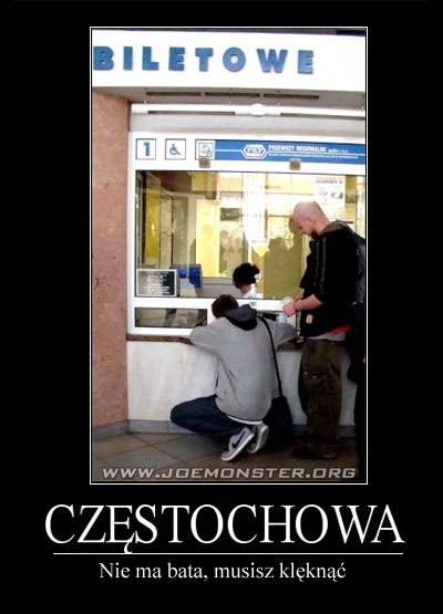 nie ma bata musisz kl?kn??