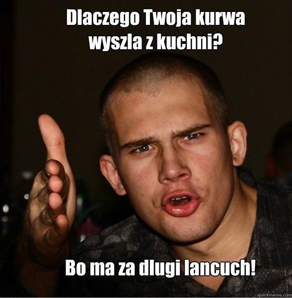 Twoja dupa w kuchni
