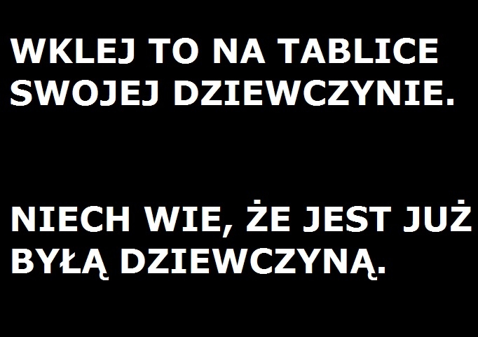 jak pozbyc sie dziewczyny