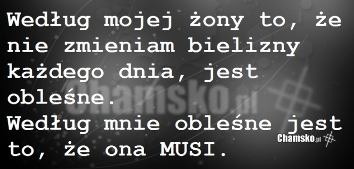 Zmiana bielizny