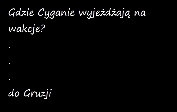 Cygańskie wakacje