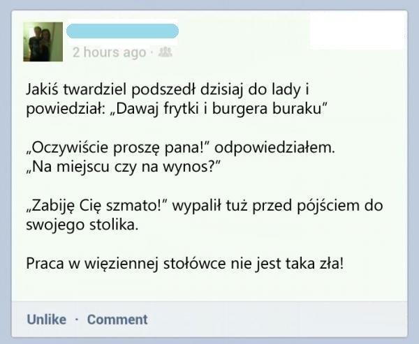 Na stołówce