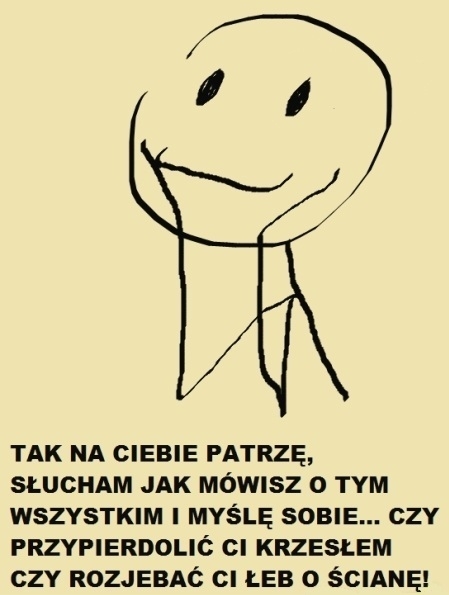 TAK NA CIEBIE PATRZE