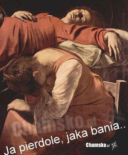 Kurwa ale bania!