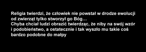Religia twierdzi...