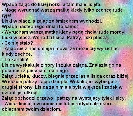 Zajączek i lisica