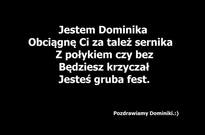 Jestem Dominika