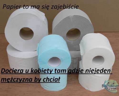 Papier to ma zajebiści