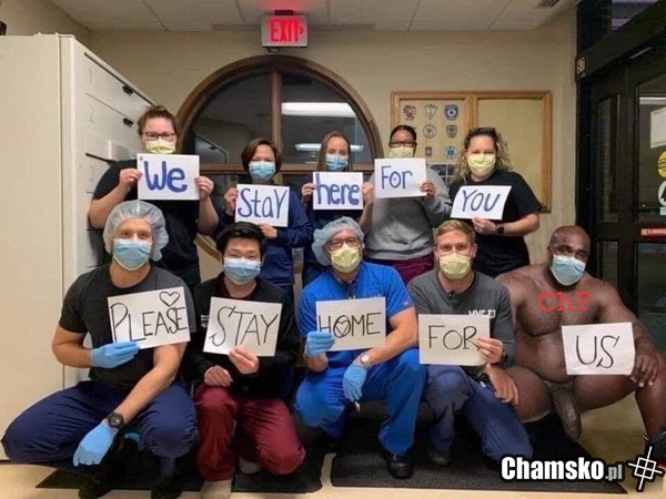 Stay Home for Us!