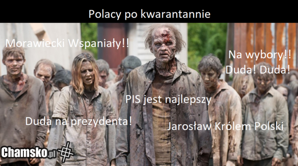 Polacy po wyjściu z domów w kwietniu