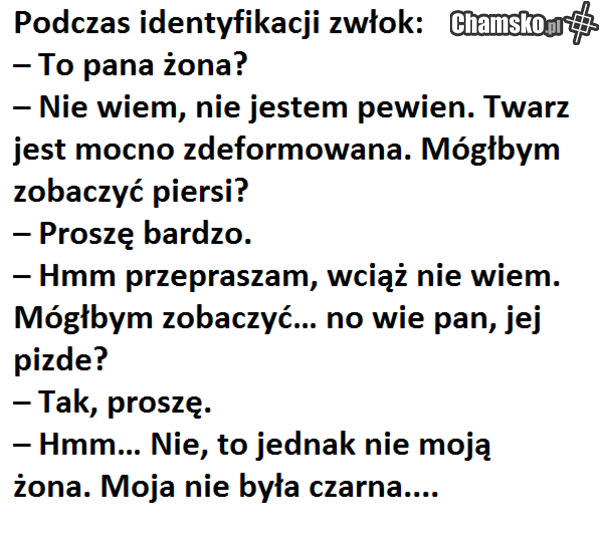 identyfikacja zwłok