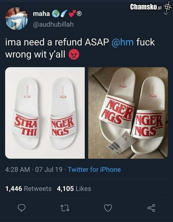 Klapki nigger niggs