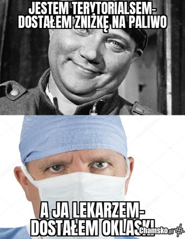 Oklaski dla służby zdrowia