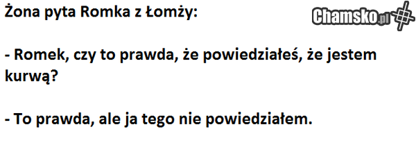 Romek z Łomży z żoną