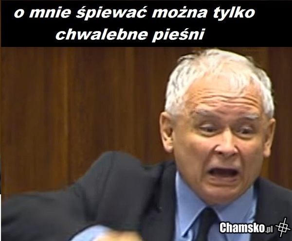o mnie tylko chwalebne pieśni