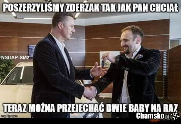 Uważajcie na przejściu