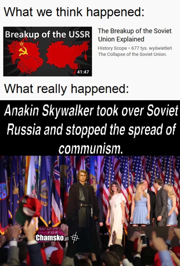 Tak było... Anakinie wróć!