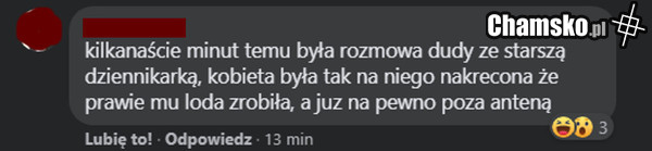 Rozmowa Dudy z dziennikarką