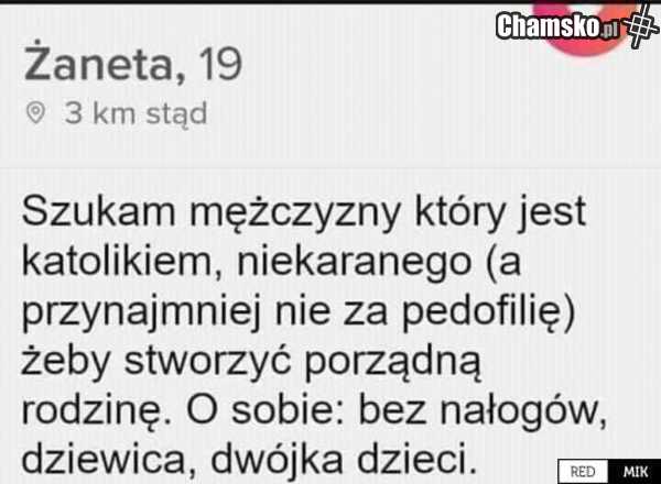 niestety spełniam tylko jeden warunek