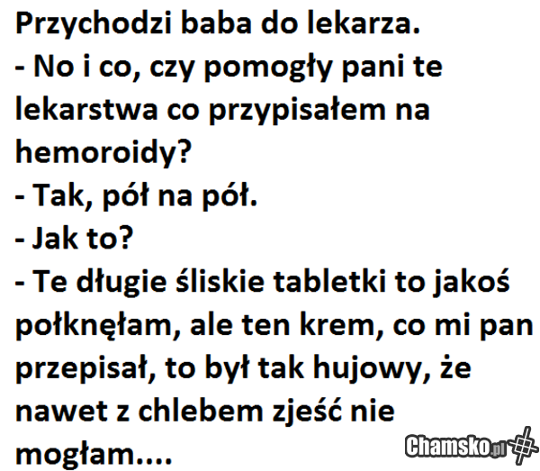 przychodzi baba do lekarza
