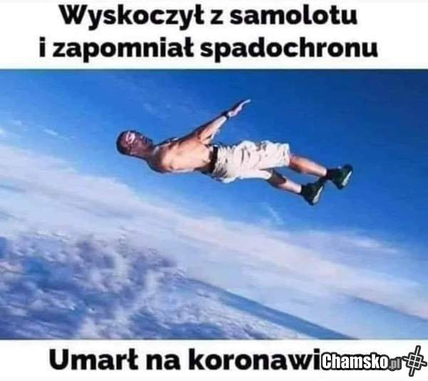 Umarł na koronawisura