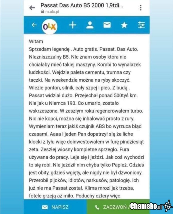 Rekin biznesu na OLX
