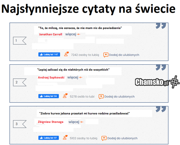 najsłynniejsze cytaty na świecie