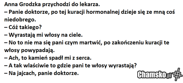 przychodzi baba do lekarza