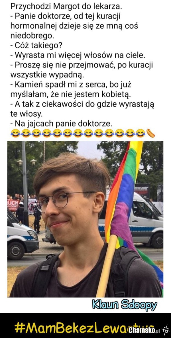 Przychodzi Margot do lekarza...