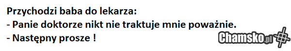 przychodzi baba do lekarza
