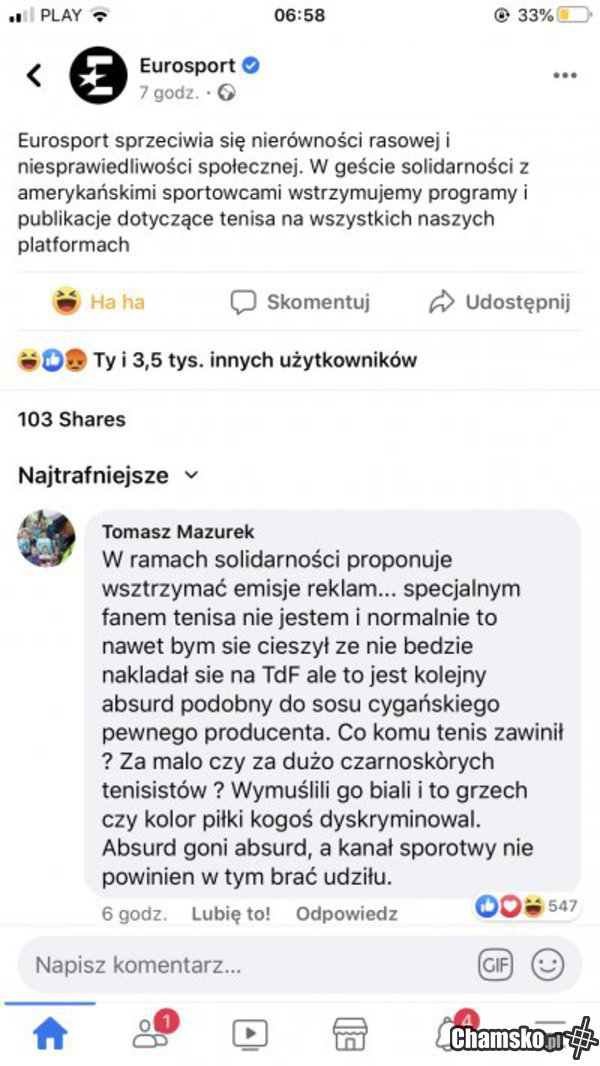 Wyższy poziom spierdolenia Eurosportu