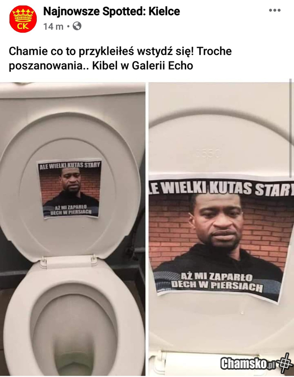 Wielki męczennik również w kiblu