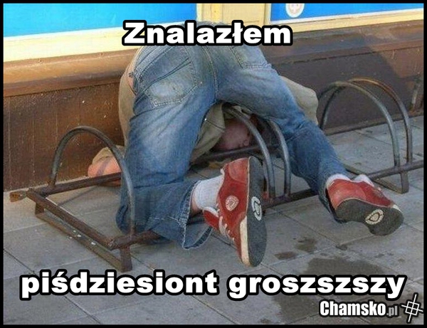znalazł