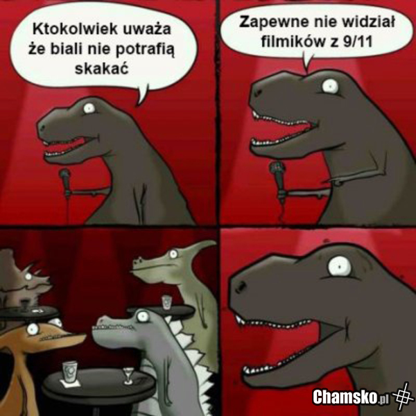 Biali nie potrafią skakać