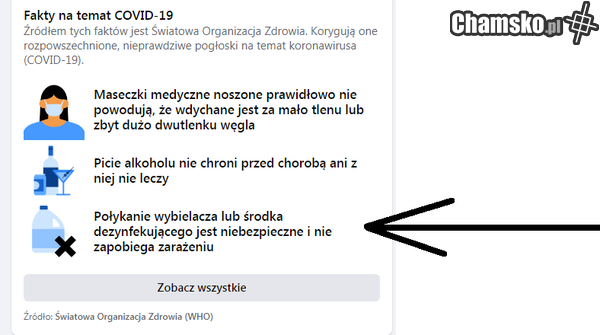 Facebook uczy xD