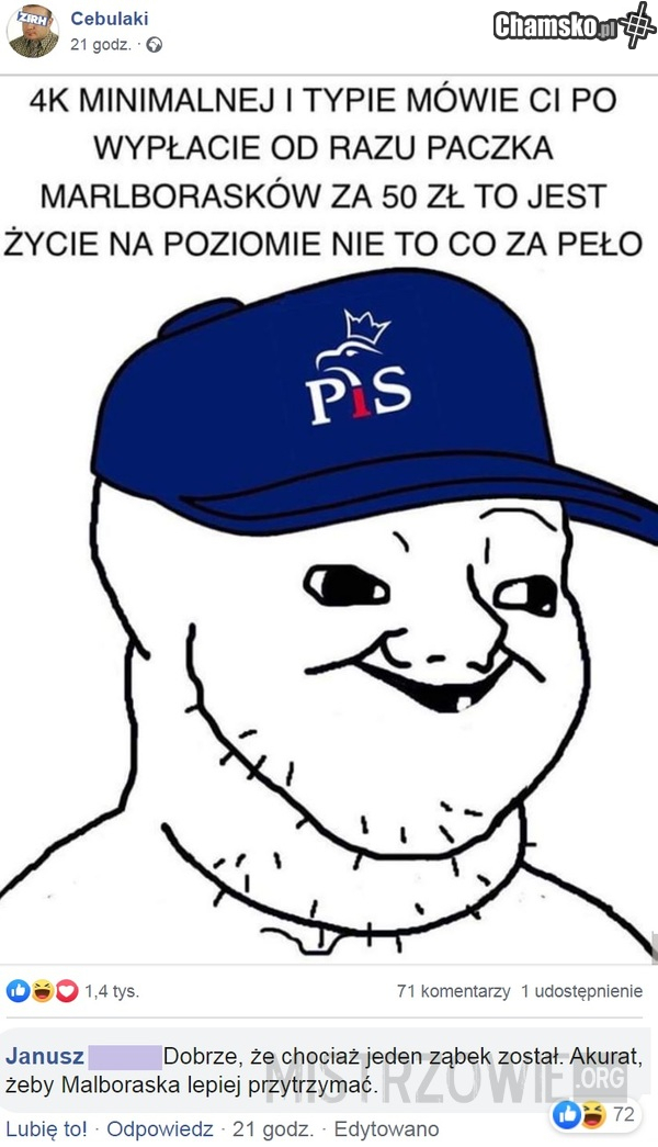 Po co Polakowi jeden ząb?