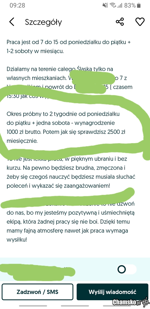 Niewolnictwo XXI wiek. Okres próbny= najgorsze roboty