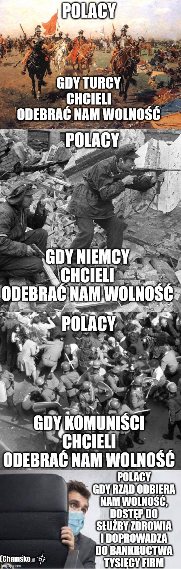 Polacy już nie tak waleczni jak dawniej