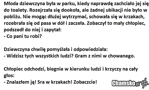troche przypał