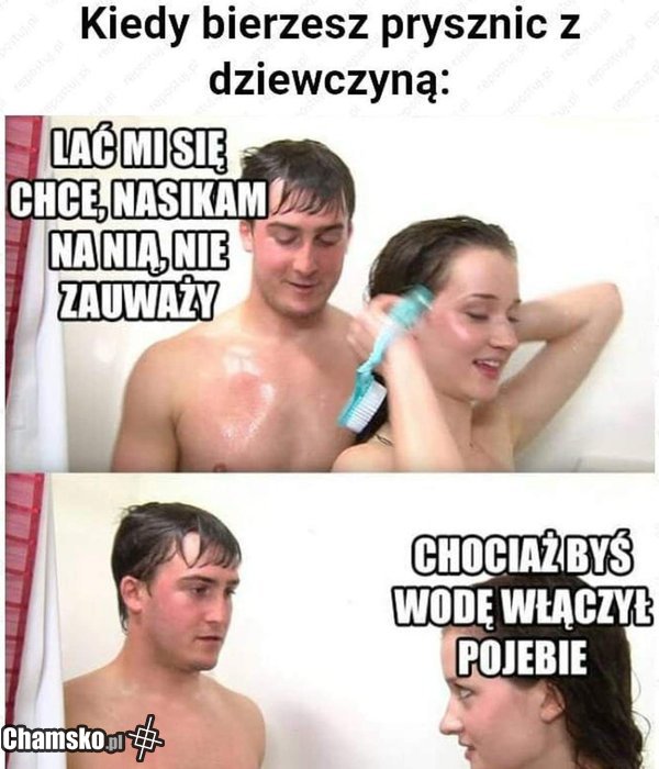 moja mała wpadka