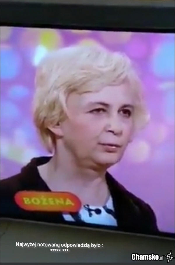 Gdy kupiłeś perukę i postanowiłeś ukryć się w Familiadzie