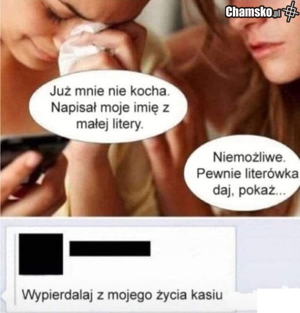 KAŚKA = PIERDOL SIE
