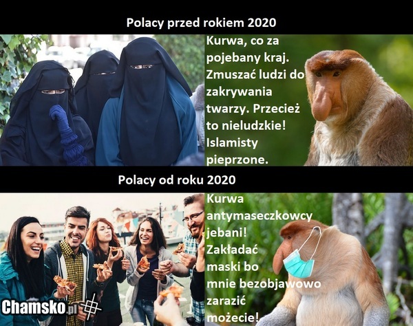Zakrywanie twarzy