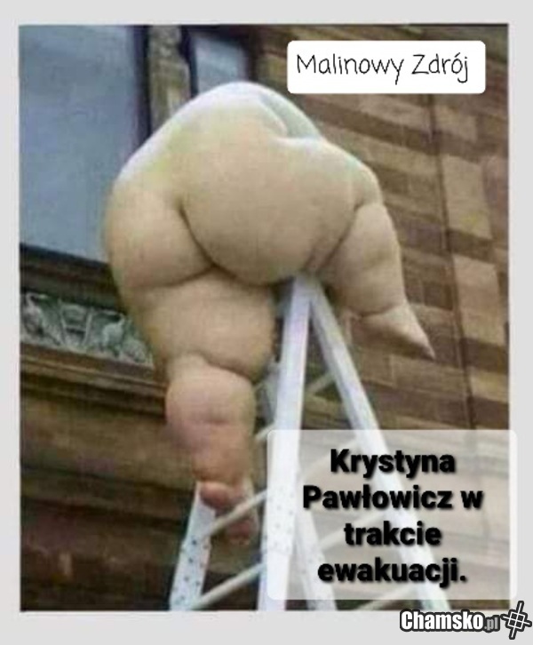 Krystyna- ewakuacja