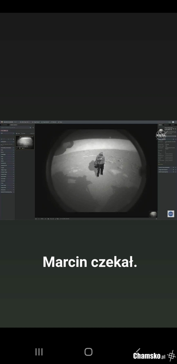 Marcin czekał